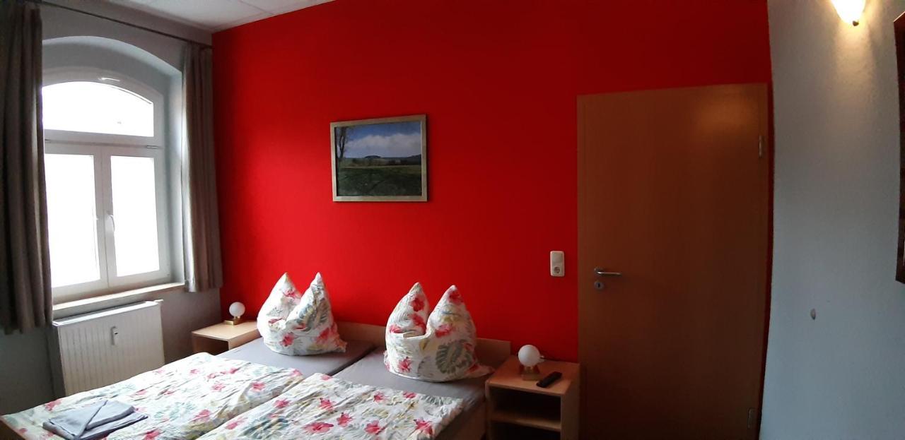 Gasthof Zum Alten Schulmeister Harra ภายนอก รูปภาพ