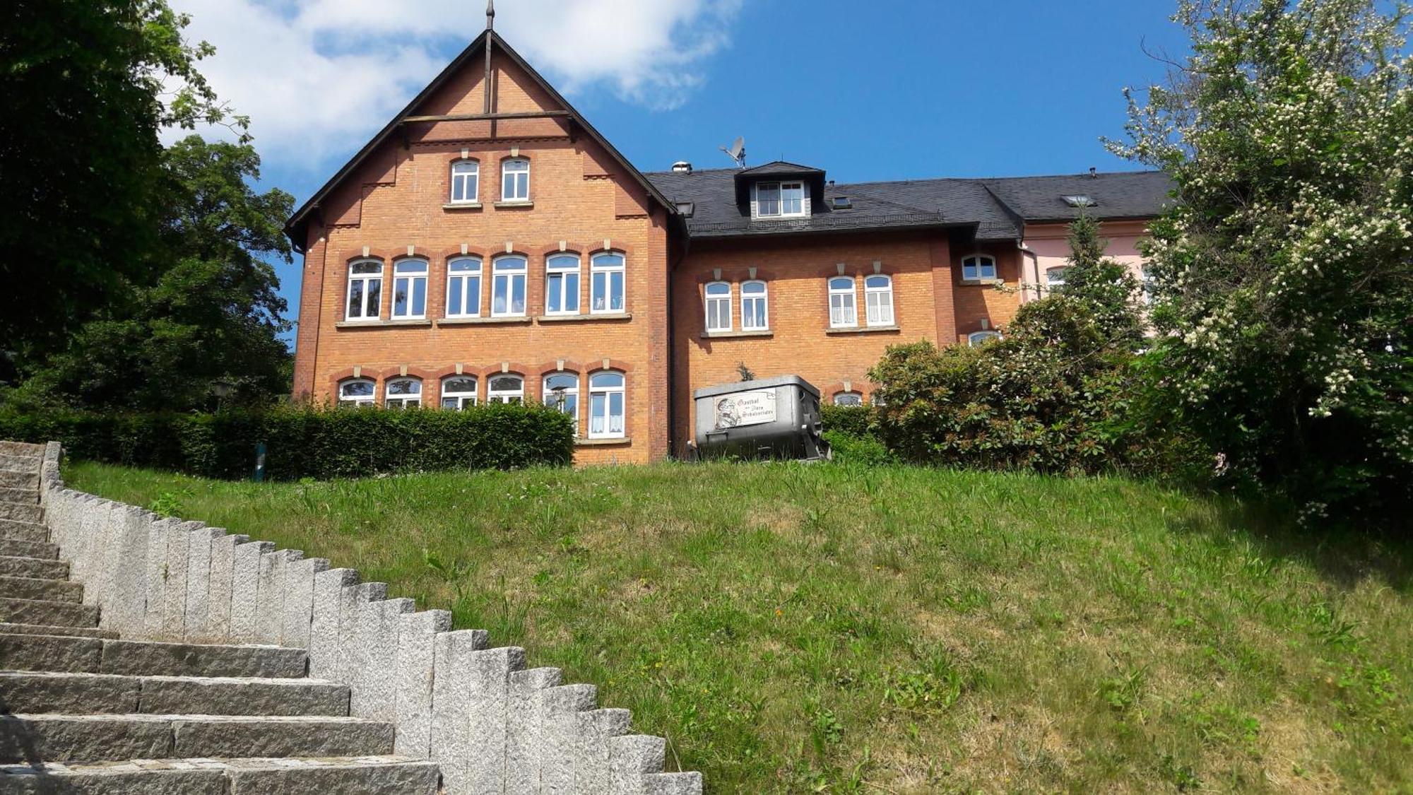 Gasthof Zum Alten Schulmeister Harra ภายนอก รูปภาพ
