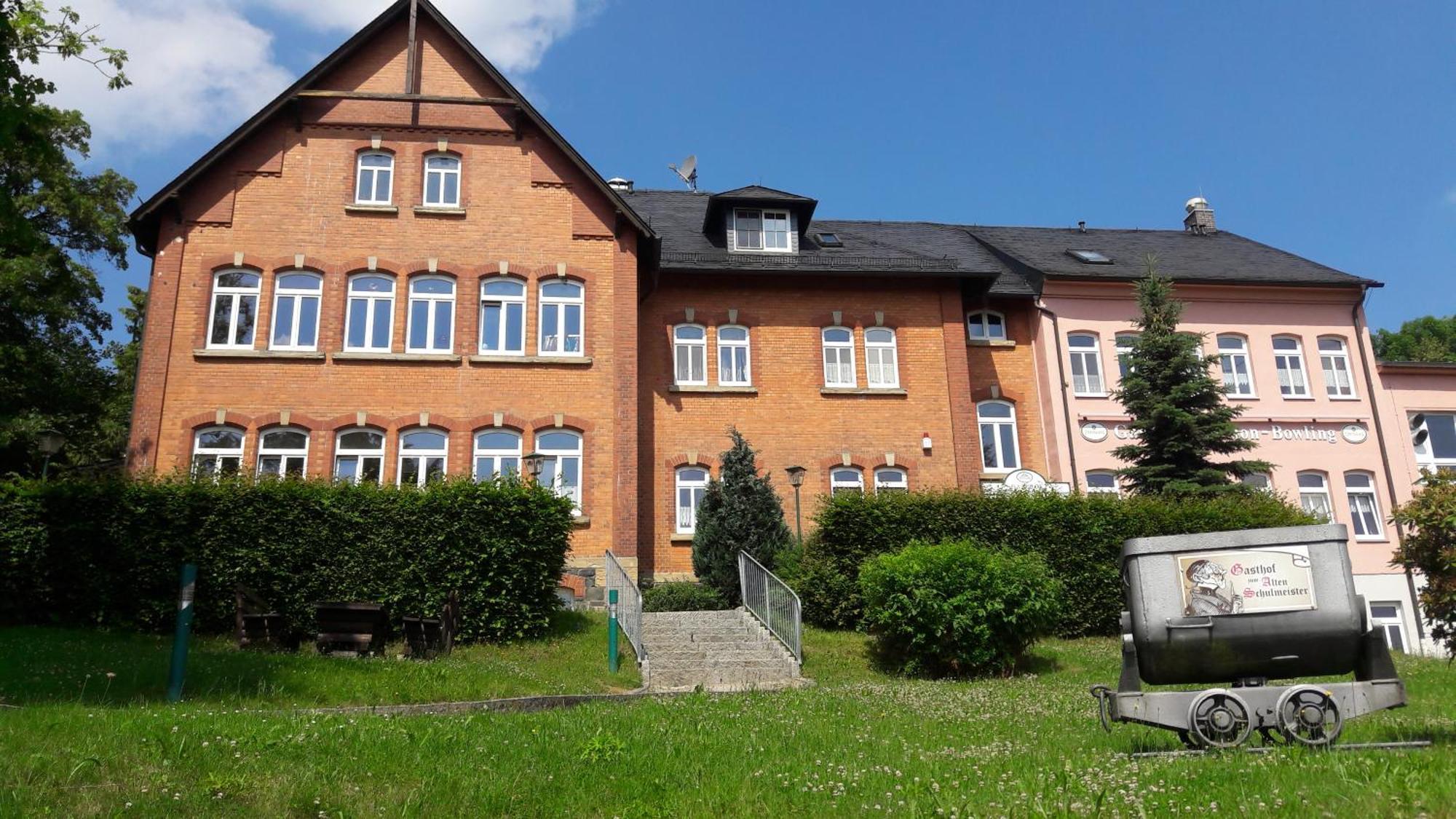 Gasthof Zum Alten Schulmeister Harra ภายนอก รูปภาพ