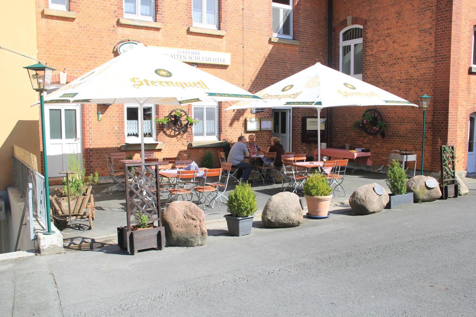 Gasthof Zum Alten Schulmeister Harra ภายนอก รูปภาพ