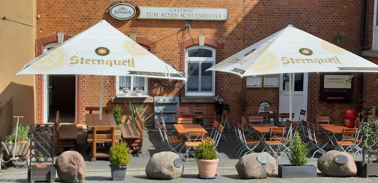 Gasthof Zum Alten Schulmeister Harra ภายนอก รูปภาพ